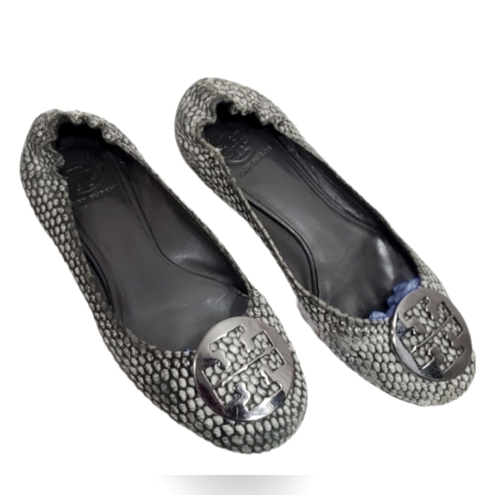 TORY BURCH REVA FLAT SHOES SIZE 8